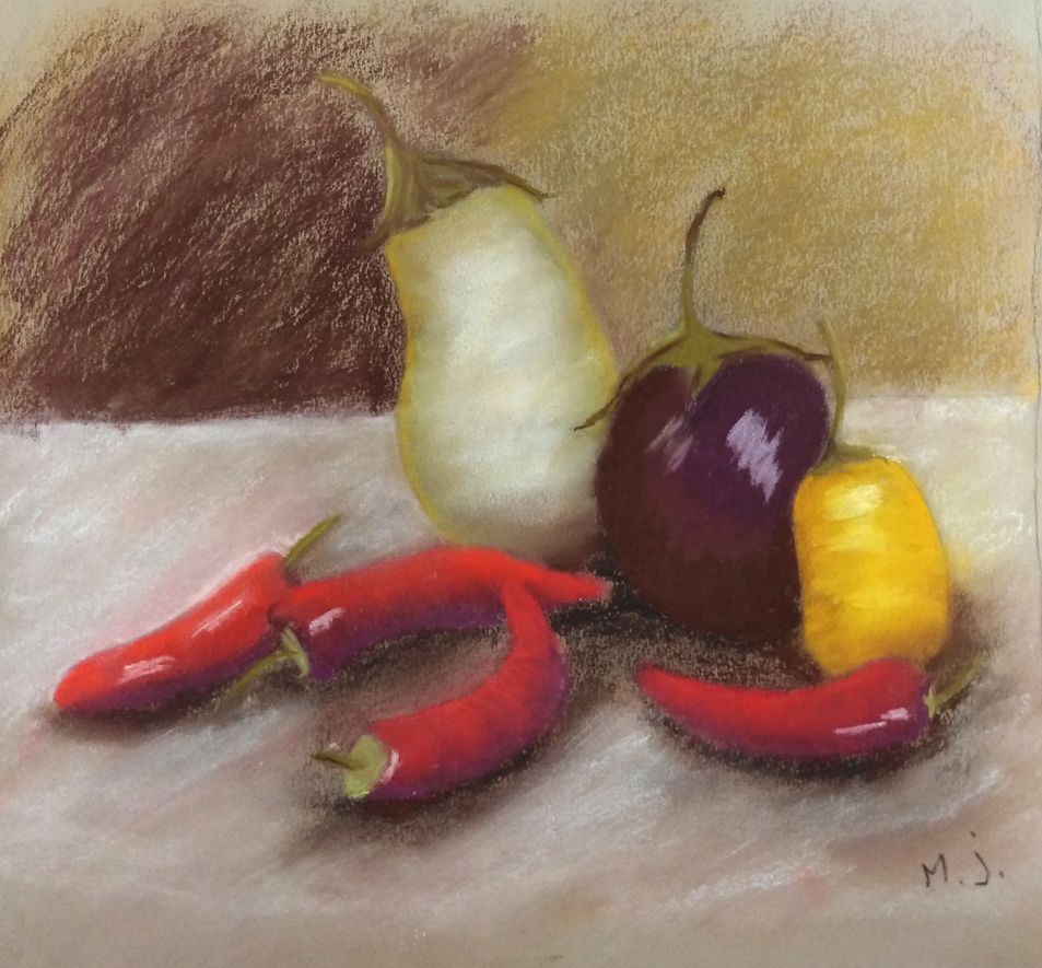 Marie jo derniers légumes d'été pastel sec 16-10-2018