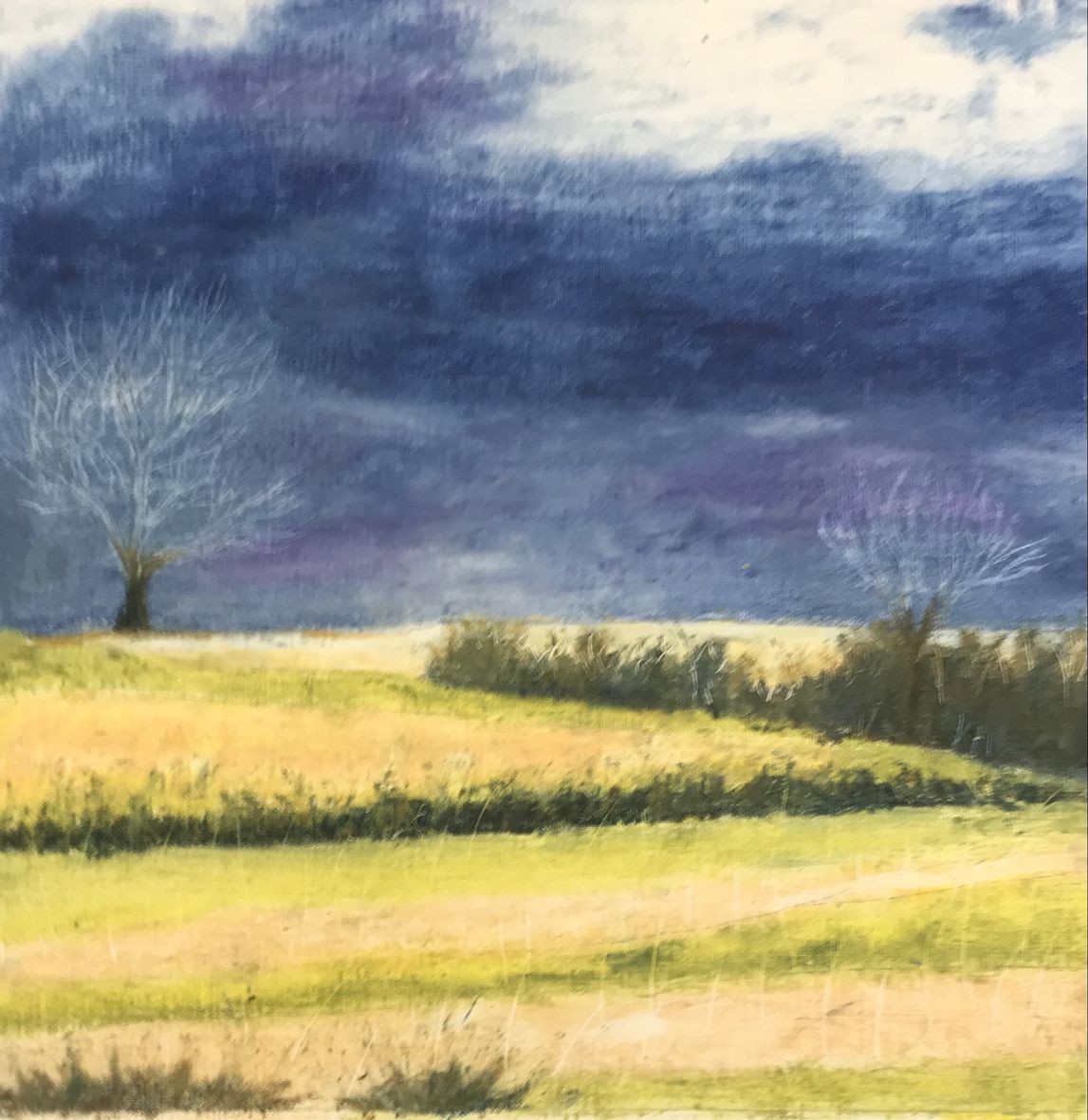 Marie jo paysage de l astarac pastel gras 03 2021