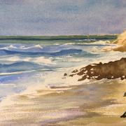 Martine bord de mer aquarelle 05 2021