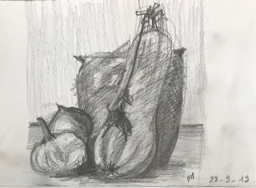 Martine nm pot et courge 2 crayon 28-09-2019