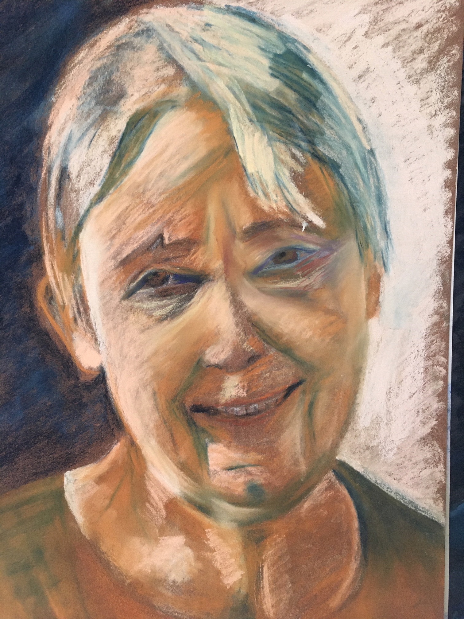 Martine portrait pastel sec 14-12-2019