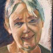 Martine portrait pastel sec 14-12-2019