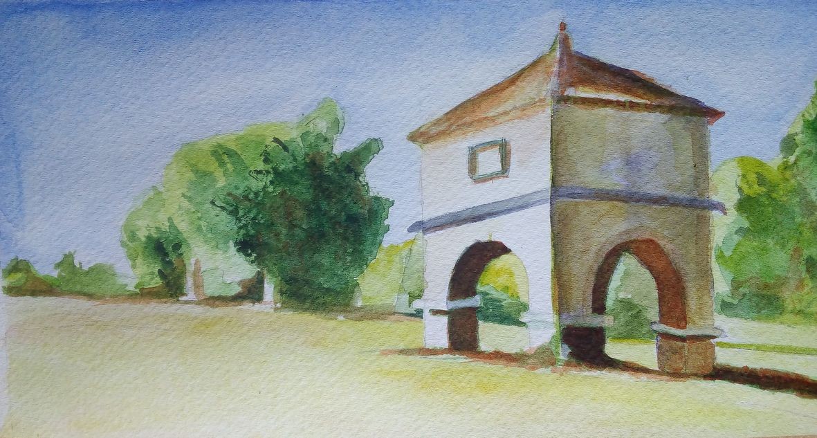 Monique c pigeonnier aquarelle 04 2021