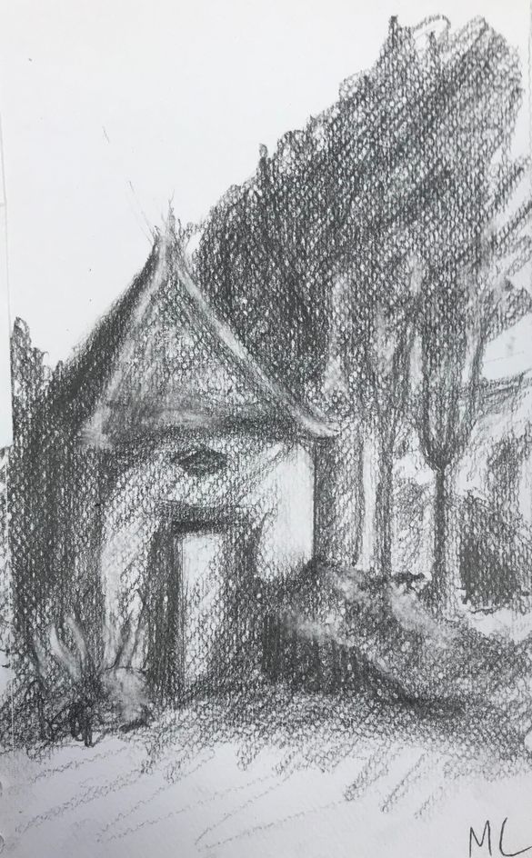 Monique le cabanon 1 crayon 12-10-2019