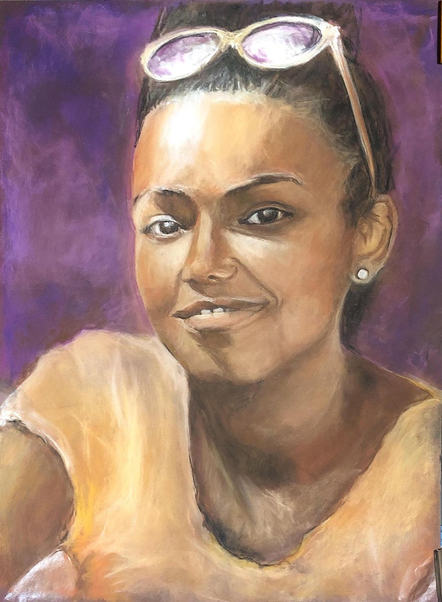 Nicole portrait 2 pastel sec 11 2020