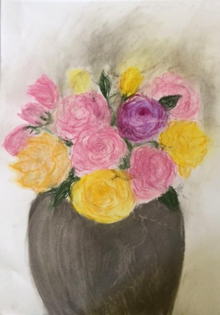 Rose-Marie bouquet pastel sec 27-05-2017