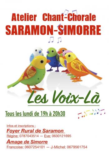Affiche et texte chorale p1 2022 2023