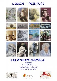 Affiche expo amage 2021