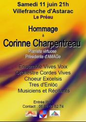 Hommage a corinne charpentreau