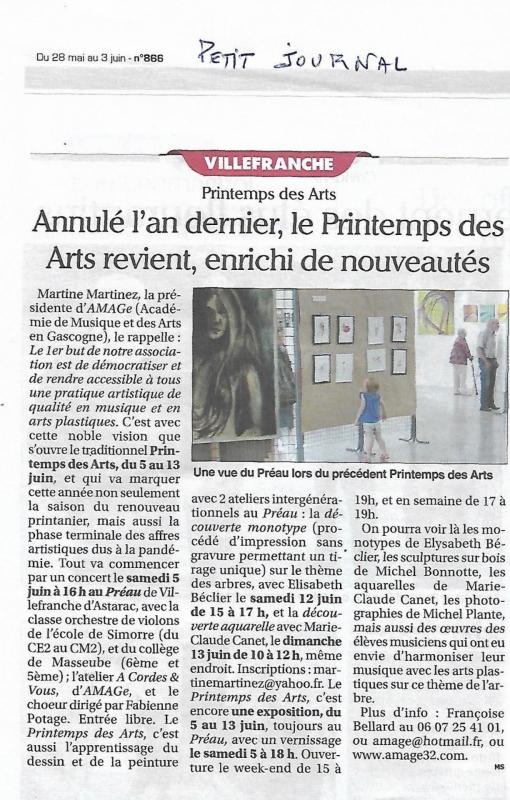 Petit journal 27 mai 2021